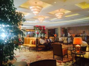 Taj Mahal hotel foyer